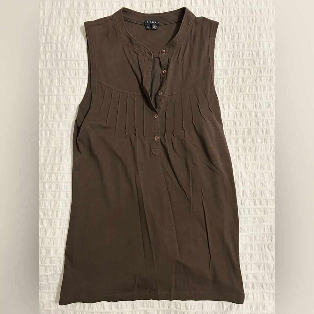 Theory sleeveless top